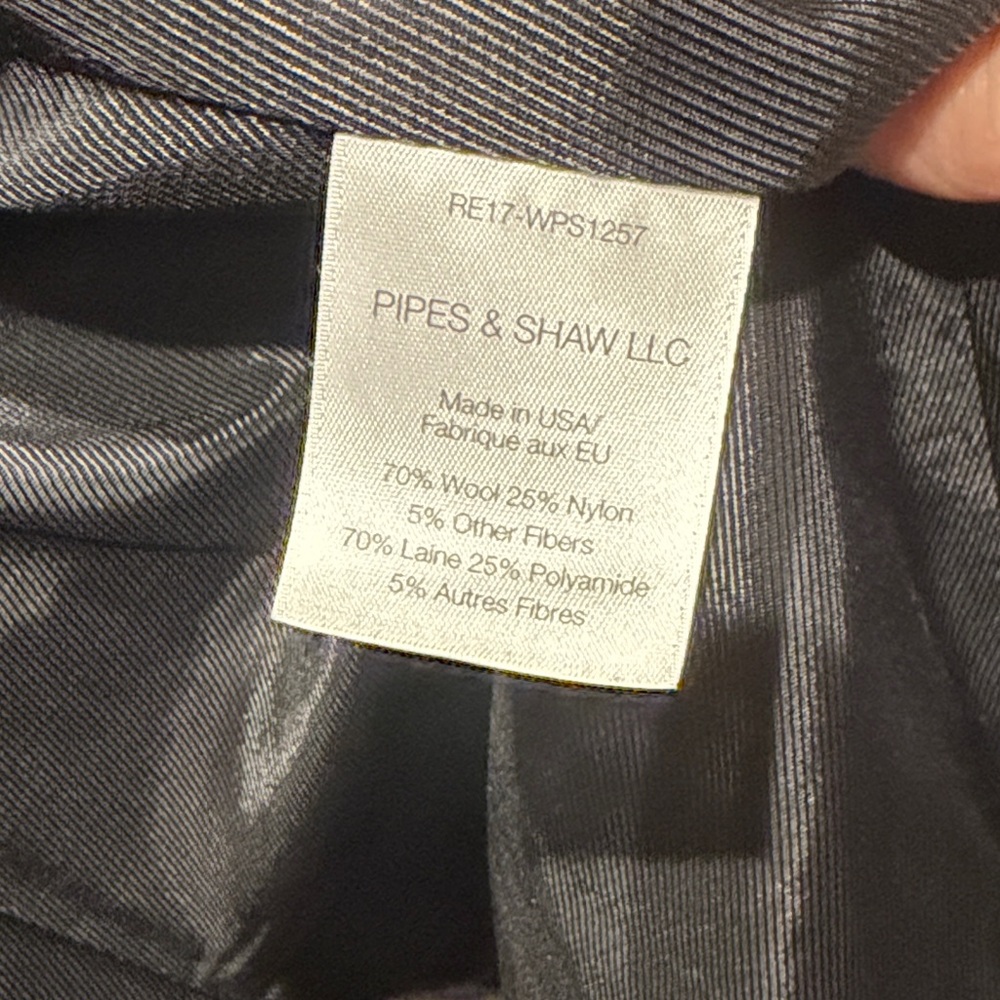 Veronica Beard Navy Asymmetrical Blazer - Picture 9 of 10
